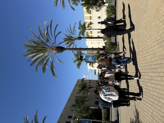 Volunteers helping at Nisa Wellness Center